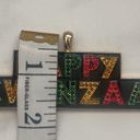 Monet  Happy Kwanzaa bling rhinestones jewelry black gold red green charm New Photo 4