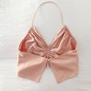 Misha Collection / Revolve Madrona Satin Halter Top in Cantaloupe NWOT Photo 8