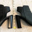 Penny Loves Kenny  Open Toed Studded Chunky Block Heel Leather Booties Size 5.5 Photo 7