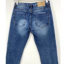 One Teaspoon  Freebird Low Rise Skinny Leg Knee Hole Distressed Jeans - 25 Photo 6