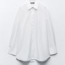 ZARA  Oversized Poplin Shirt Photo 0