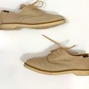 Krass&co G.H. Bass &  Emma Canvas Light Sand Oxford Lace-up Shoes Photo 1