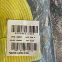 J.Crew  Cashmere Beanie Bright Yellow Ribbed Photo 4