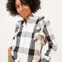 Tribe Alive  Ruffled James Blouse - /White Multi Photo 0