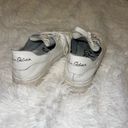 Sam Edelman Sam Eddleman Leather Poppy Sneaker Size 6 White Shoe Photo 5