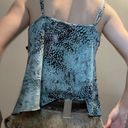 secret treasures blue cheetah print tank  Photo 2