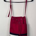 Tommy Hilfiger  Vintage 90s Y2K Red bucket shoulder bag purse streetwear retro Photo 1