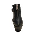 ALLSAINTS  Womens Sloan Black Leather Buckle Zip Boot Size EU 36 NIB Photo 4