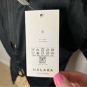 Halara  Black S Round Neck Short Sleeve Crisscross Split Tie Back Yoga Sports Top Photo 98