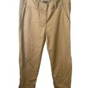 J.Crew  Pants Womens 6 Favorite Fit Chinos Khakis Ankle Slash Pockets Prep School Photo 0