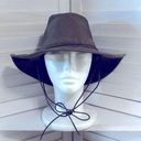 Krass&co Henschel Hat  USA vintage brown Indiana Jones style explorer hat sz women’s M Photo 0