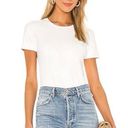 Commando  Faux Leather Short Sleeve Tee Bodysuit Top Blouse Vegan White Small Photo 9