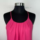 Cynthia Rowley  Womens Medium M Pink Polyester Sleeveless Swing Tank Top Photo 1