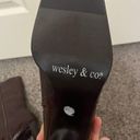 Krass&co Wesley and  Boots Genuine real leather reptile heel size 8 Brazil shoes Photo 9