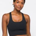 Girlfriend Collective  Paloma Black Sports Bra Racerback XS NWT Photo 0