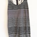 American Eagle Outfitters Black and White Striped Mini Dress - Small Photo 3