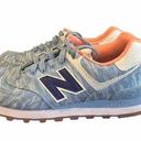 New Balance  574 Womens Size 7 M Light Blue Running Shoes Sneakers Photo 0