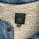 American Eagle Denim Sherpa Jacket Photo 4