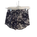 Full Tilt Black Floral Faux Wrap Look Shorts Cute Size Small S Photo 1