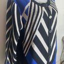 Isaac Mizrahi Women's  Live! Blue Striped Cardigan Sweater Duster 3X EUC! Photo 1