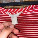 Banana Republic  Red White Striped Long Sleeve Top Women's Size Medium Photo 1