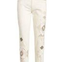 Polo NWT  Ralph Lauren Avery Boyfriend Jean In Beaded Ivory Size 24 Photo 0