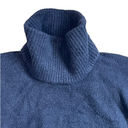 Lululemon  Brushed Cotton Merino Blend Tunic‎ Sweater Size 10 Navy Blue Photo 2