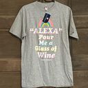 Simply Southern  VINTAGE COLLECTION PREPPY ALEXA POUR ME A GLASS OF WINE T-SHIRT Photo 0