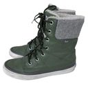 Keds  Juliet Green High Top Boots Sz 8 Photo 4