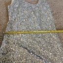 Alythea  silver sequined mini dress size medium Photo 53