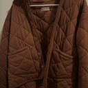 Quilted Jacket Brown Photo 0