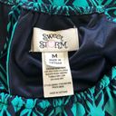 Sweet Storm green and blue sleeveless summer Dress size Medium Photo 4