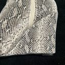 EGO SILVER SNAKE PRINT WEDGE HEEL ANKLE BOOT Photo 5