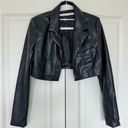 Urban Outfitters Cropped Leather Jacket Photo 2