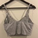 Aerie NWT  Ribbed Lace Bra Top - Size Large Photo 4