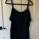 Fashion Bug black cheetah lace trimmed tank top Photo 0