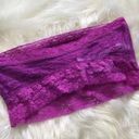 Free People  Lace Bandeau Neon Orchid - Large Photo 2