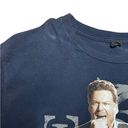 Tultex Blake Shelton 2014 Ten times crazier tour crew neck t-shirt size large navy blue Photo 4