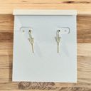 Kendra Scott New!  Elongated Abbie Open Frame Earrings in Gold Photo 4