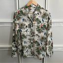 Equipment  Silk Safari Print Button Down Top Photo 0