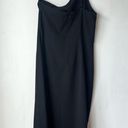 Petal and Pup  Xiomar Black One Shoulder Midi Dress 8 Photo 9