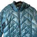 London Fog  Lightweight Packable Down Puffer Jacket Size Large Teal Photo 1