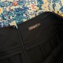 J. McLaughlin black pleated midi skirt with pockets Photo 4