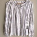 Treasure & Bond  Nordstrom Long Sleeve Striped Blouse  NWT Photo 0