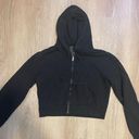 Brandy Melville Black Cropped Hoodie Photo 0