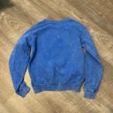 Pink Floyd Blue Stone wash Tie Dye Sweatshirt Dark Side of the Moon size XS Photo 9