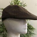 Stetson All American  Newsboy Duck Bill Hat Cap Brown Cotton Blend Size small / Medium Photo 1