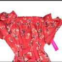 Xhilaration NWT  xl sexy dress orange floral Photo 3