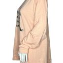 Lane Bryant  Sweatshirt Womens 14/16 Blush Pink I am Intelligent Inspirational Photo 2