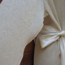 NWOT Frette Cream Silk Long Robe Size L Photo 3